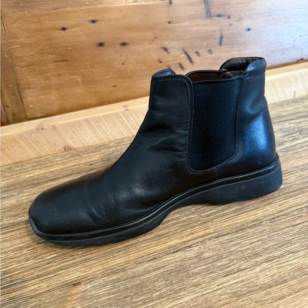 To Boot New York Black Leather Men's Ankle Boots